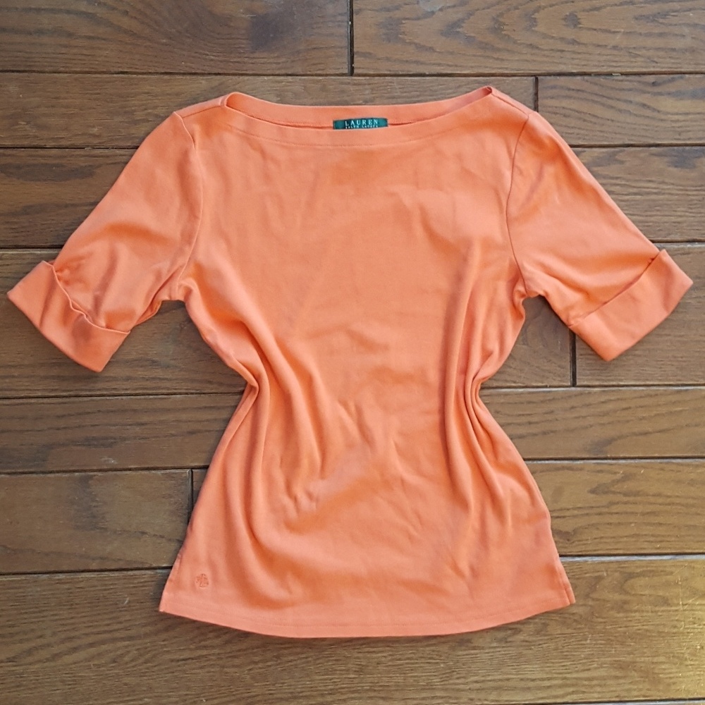 Ralph Lauren orange top